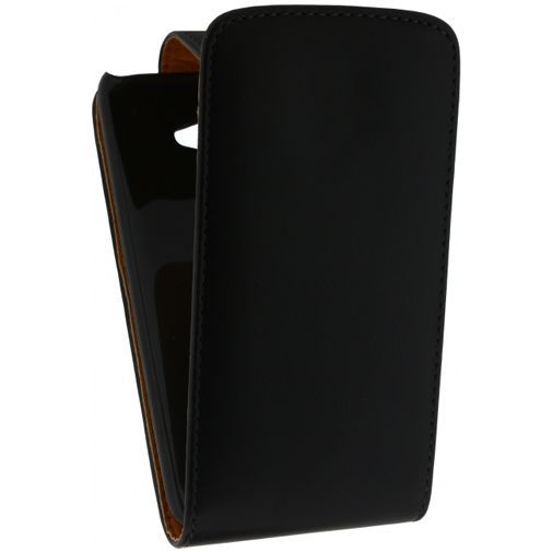Xccess Leather Flip Case Black HTC Desire 601