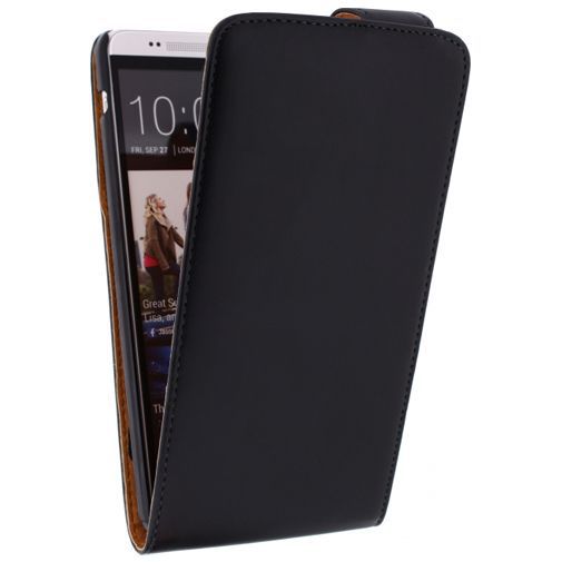 Xccess Leather Flip Case Black HTC One Max