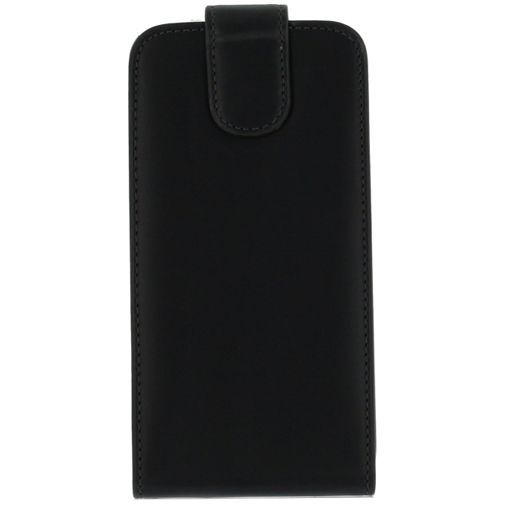 Xccess Leather Flip Case Black Huawei Ascend G7