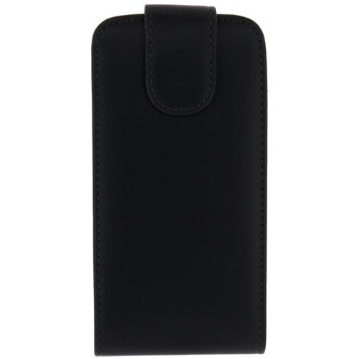 Xccess Leather Flip Case Black Huawei Ascend Y300