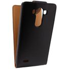 Xccess Leather Flip Case Black LG G3