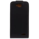 Xccess Leather Flip Case Black LG L90