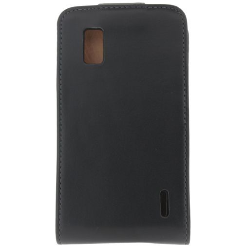 Xccess Leather Flip Case Black LG Nexus 4 E960