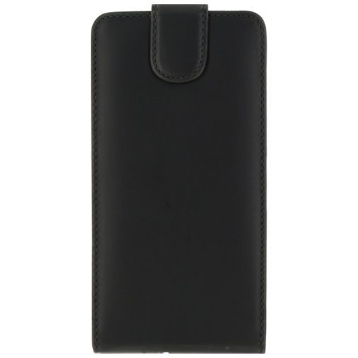 Xccess Leather Flip Case Black Microsoft Lumia 950 XL