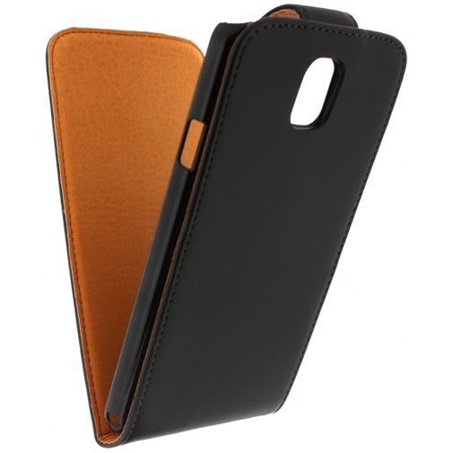 Xccess Leather Flip Case Black Samsung Galaxy Note 3