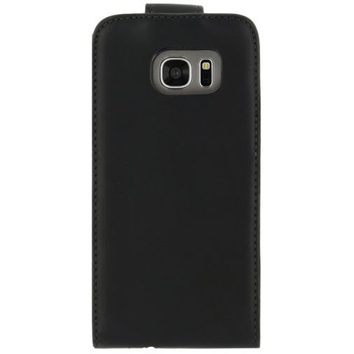 Xccess Leather Flip Case Black Samsung Galaxy S7 Edge