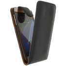 Xccess Leather Flip Case Black Samsung Galaxy S7
