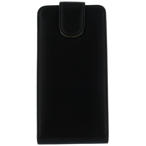 Xccess Leather Flip Case Black Sony Xperia E3