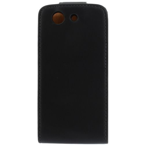 Xccess Leather Flip Case Black Sony Xperia Z3 Compact