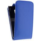 Xccess Leather Flip Case Blue Samsung Galaxy S5 Mini