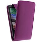 Xccess Leather Flip Case HTC One Mini 2 Purple