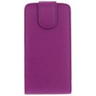 Xccess Leather Flip Case HTC One Mini 2 Purple