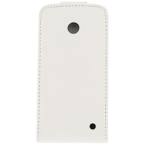 Xccess Leather Flip Case Nokia Lumia 630/635 White