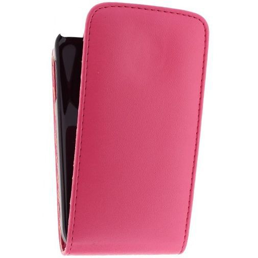 Xccess Leather Flip Case Pink Samsung Galaxy S5 Mini