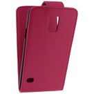 Xccess Leather Flip Case Pink Samsung Galaxy S5/S5 Plus/S5 Neo