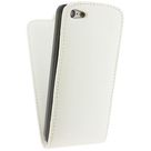 Xccess Leather Flip Case White Apple iPhone 5C