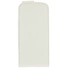 Xccess Leather Flip Case White Apple iPhone 5C
