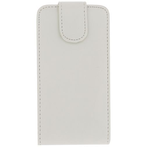 Xccess Leather Flip Case White Huawei Ascend Y530