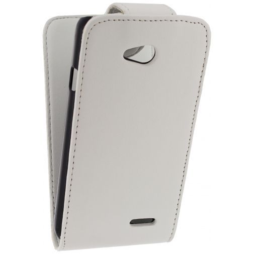 Xccess Leather Flip Case White LG L70
