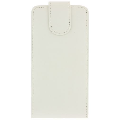 Xccess Leather Flip Case White LG Nexus 5
