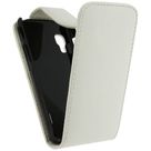 Xccess Leather Flip Case White LG Optimus L5 II E460