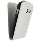 Xccess Leather Flip Case White Samsung Galaxy Ace Style