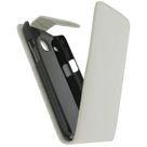 Xccess Leather Flip Case White Samsung Galaxy Core I8260