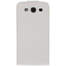 Xccess Leather Flip Case White Samsung Galaxy S3 (Neo)