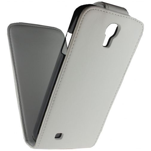 Xccess Leather Flip Case White Samsung Galaxy S4