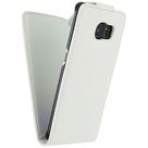 Xccess Leather Flip Case White Samsung Galaxy S6 Edge
