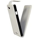Xccess Leather Flip Case White Sony Xperia E3