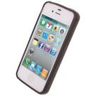 Xccess TPU Case Transparent Black Apple iPhone 4/4S