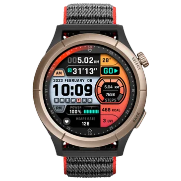 Amazfit Cheetah Pro Gold (Black Nylonband)