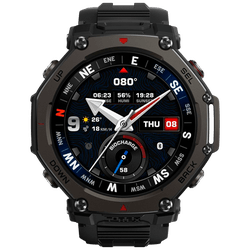 Amazfit T-Rex 3 Pro Black (Black Silicone  Strap)