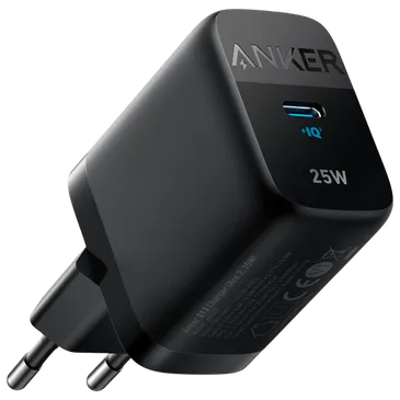 Anker 312 Ace 2 USB-C Fast Charger 25W Black