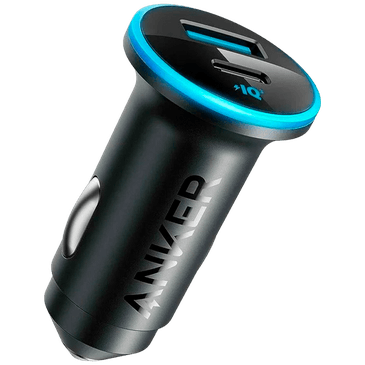 Anker 323 Dual USB USB-C Car Charger 52W Black