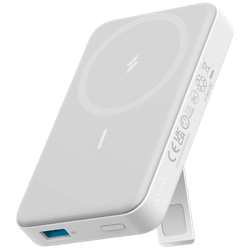 Anker 633 Magnetic Wireless Fast Charger Powerbank 10.000mAh White