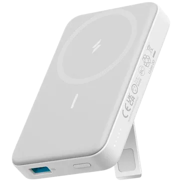 Anker 633 Magnetic Wireless Fast Charger Powerbank 10.000mAh White