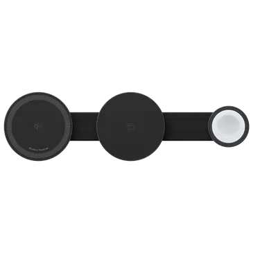 Anker MagGo 3-In-1 Folding Wireless Fast Charger Black