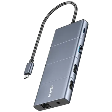 Anker PowerExpand 11-In-1 USB-C Hub Grå