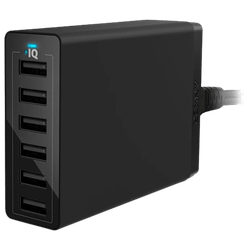 Anker PowerPort 6-USB Fast Charger 12W Black
