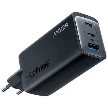 Anker Prime 737 2-USB-C + USB-A Fast Charger 120W Black