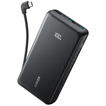 Anker Zolo Fast Charger Powerbank 20.000mAh with USB-C Cable Black