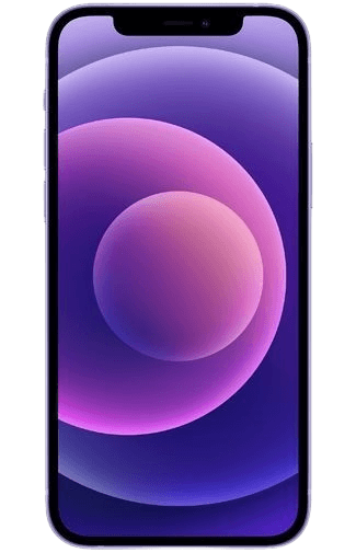 Belsimpel Apple iPhone 12 Mini 64GB Paars Refurbished aanbieding