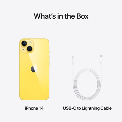 Apple iPhone 14 256GB Yellow - buy - Gomibo.co.uk
