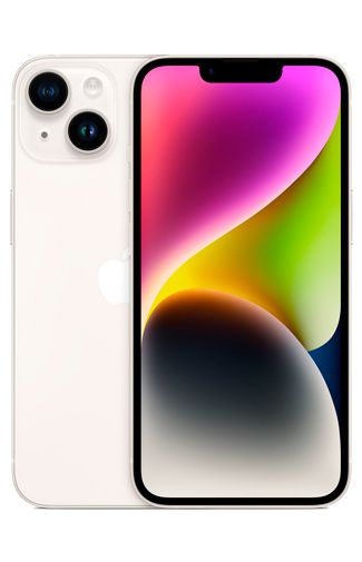 iPhone 14 512GB SIMフリー　ホワイト Apple iPhone 14 512GB Wit - kopen - Belsimpel