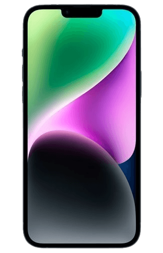 Belsimpel Apple iPhone 14 Plus 128GB Zwart aanbieding