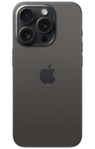 Apple iPhone 15 Pro 128GB Zwart - kopen - Belsimpel