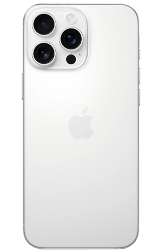 Apple iPhone 16 Pro Max 256GB Wit Refurbished - kopen - Belsimpel