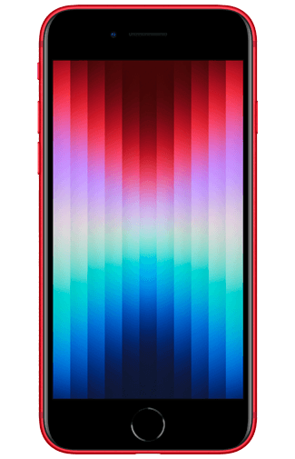 Belsimpel Apple iPhone SE 2022 128GB Rood Refurbished aanbieding